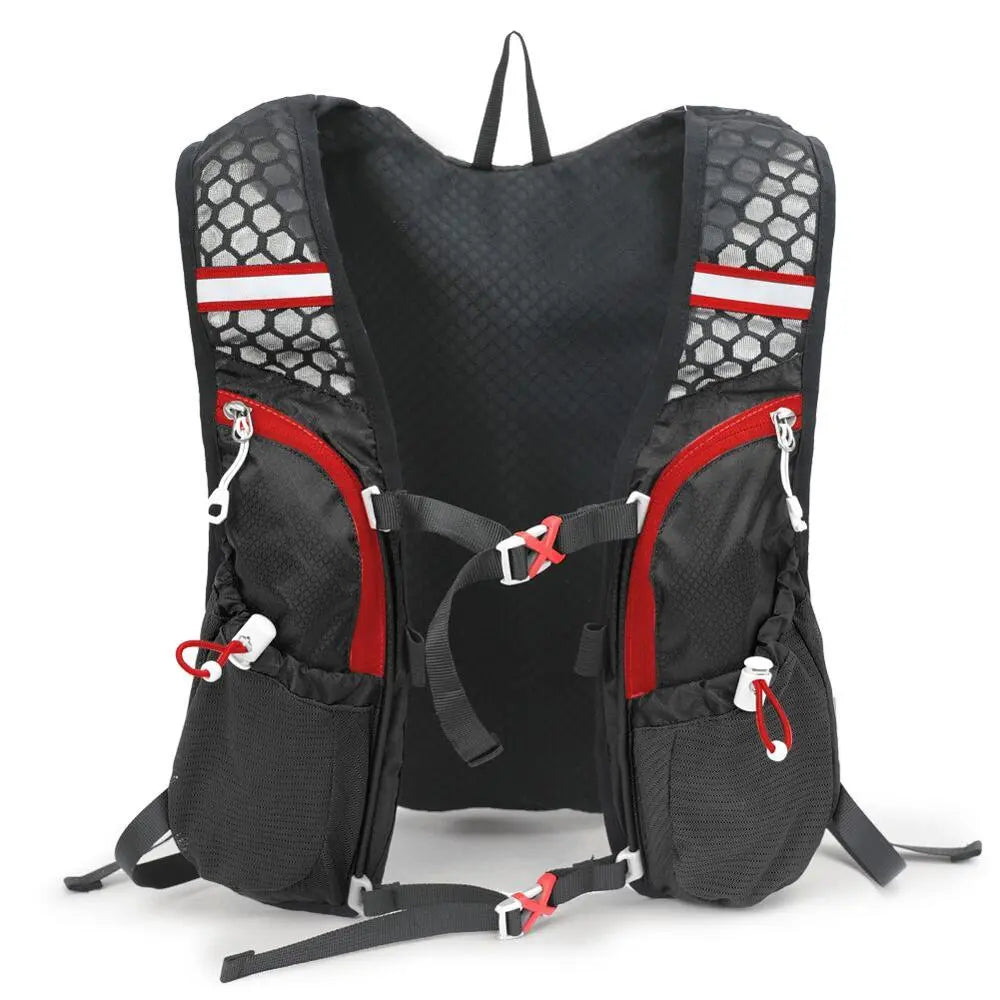 Mochila de Corrida Apulso Trail Running Respirável de 5L para Homens com Bolsa de 2L