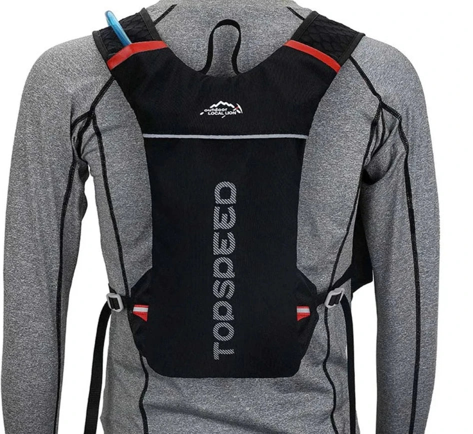 Mochila de Corrida Apulso Trail Running Respirável de 5L para Homens com Bolsa de 2L